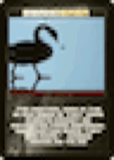 SWANDERER, artwork by Jona Carbi (animated GIF)